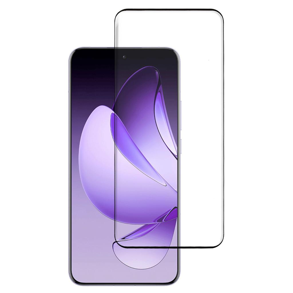 For Oppo Reno13 Pro 5G Screen Protector 3D Curved Tempered Glass Film Side Glue