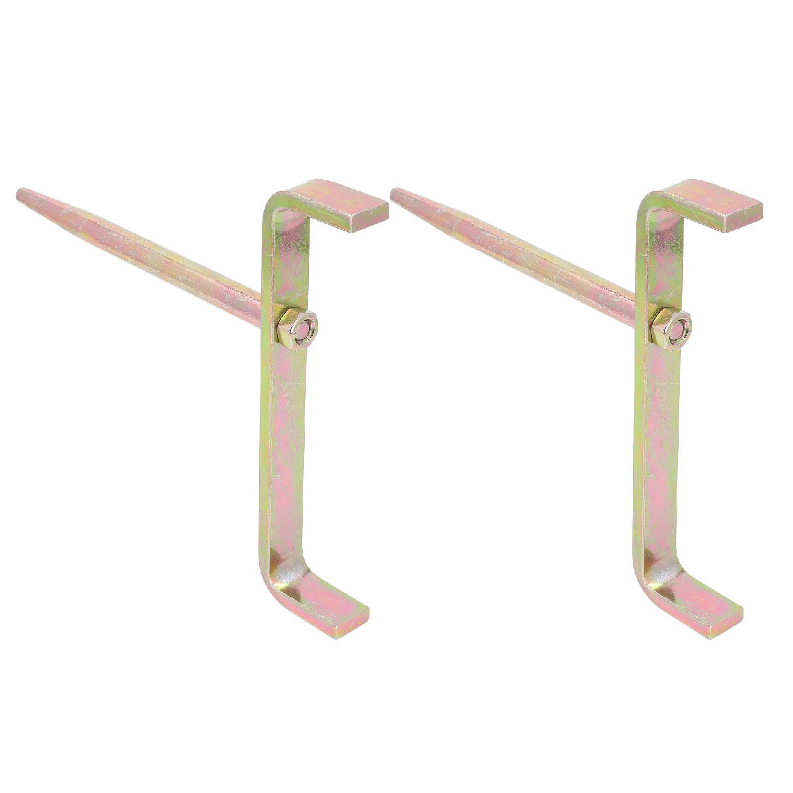 

2шт. Подставки для головки блока цилиндров с 2 коническими оправками, комплект кронштейнов для цилиндров двигателя из легированной стали для автомобиля