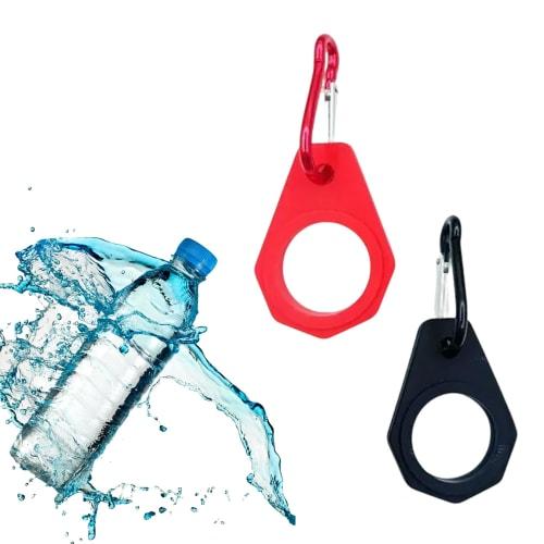 BLOOPIC 2-Piece Water Bottle Holder Set, Hydration Bottle Hooks with Straps, Silicone Drink Holders, Portable and Easy To Attach/Remove, Suitable for