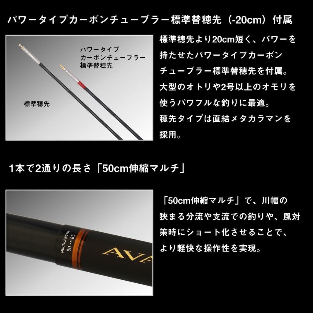 Daiwa Avancer T 85M Ayu Fishing Rod