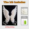DIY Wings Diamond Art Kits Without Frame 35x45cm Gem Art Diamond Painting Kits for Adults/Beginners Gift Idea Home Wall Decor