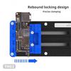 Spring Repair Holding Fixture TH02 with Sliding Clamp Block, Flat Base Screw-Fastened Contact Point for Manual Repair Maintenance Tasks