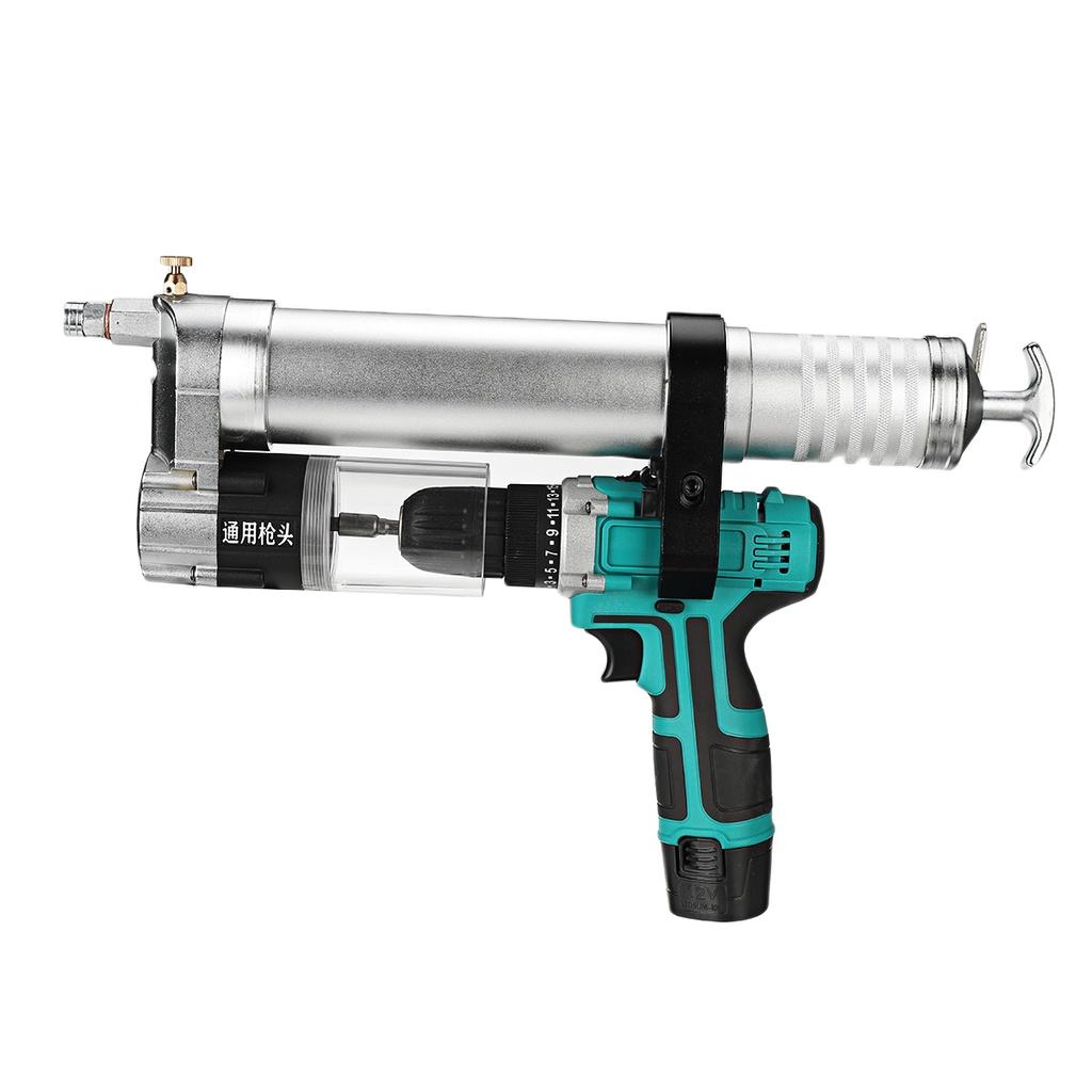 600ml 1000W 12V Automotive Greaser Mechanical Gear Greaser Cordless Electric Grease Guns Rechargeable High Pressure Excavator