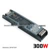 Ultra-Thin Black King Kong LED Transformer: 220V-12V/24V Power Supply for Low Voltage LED Strip