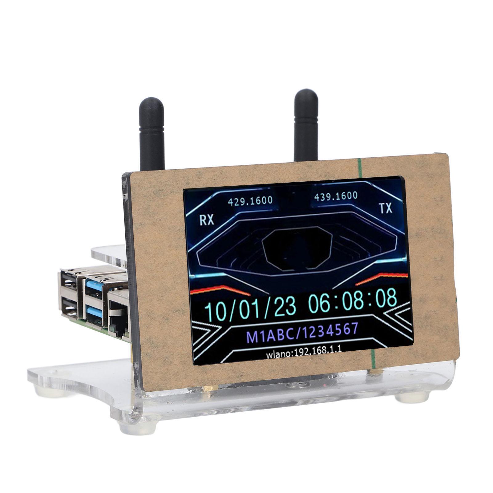 

MMDVM Хотспот Плата Цифровий Голосовий Модем з 3,5-дюймовим Екраном Порт WLAN Ethernet Підтримка Одиночний