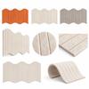 Does Not Hurt Wall Felt Board Vertical Ribbed Texture Photo Wall Sticker  Dormitory Decoration