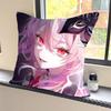 Evernight Hot Game Honkai Star Rail Pillow Case Square Pillow Bedroom Sofa Leisure Comfort Cushion Car Home Decoration