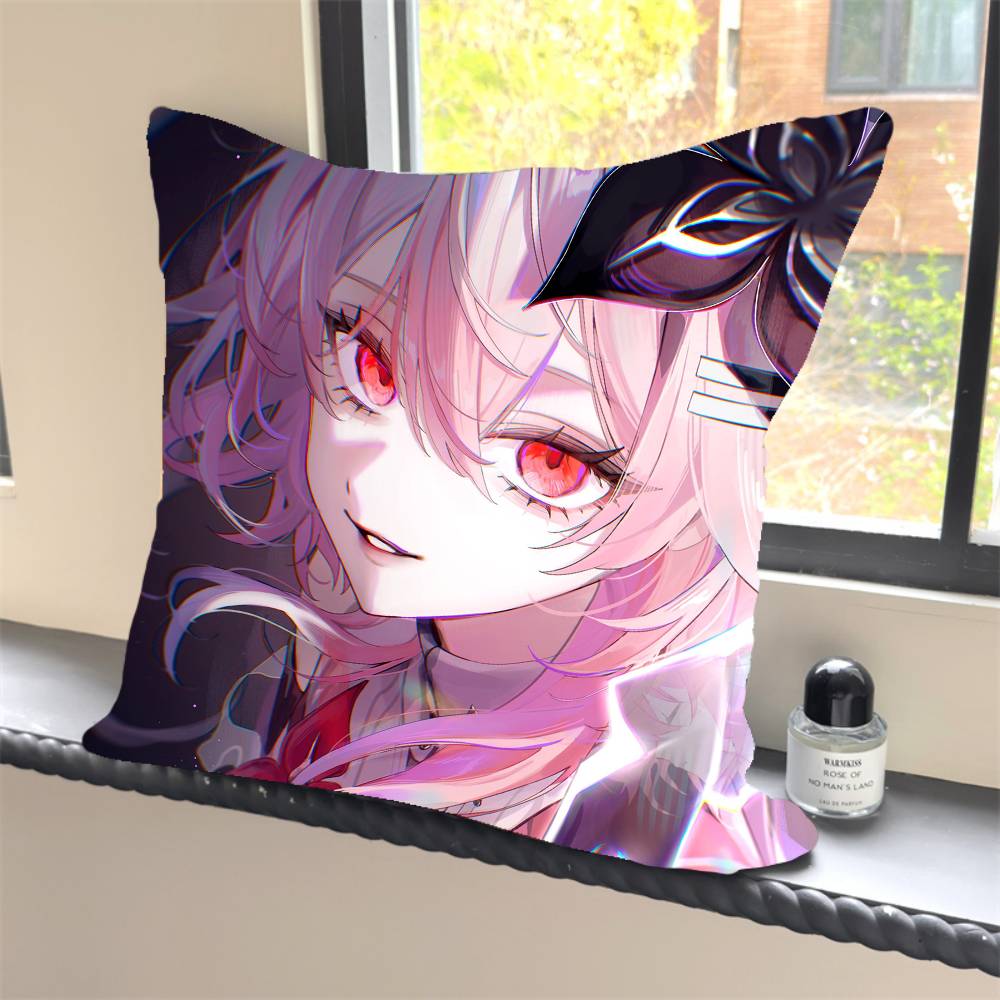 Evernight Hot Game Honkai Star Rail Pillow Case Square Pillow Bedroom Sofa Leisure Comfort Cushion Car Home Decoration