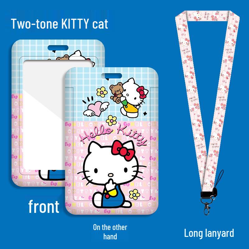 Sanrio Cartoon Student ID Card Holder - Cute Campus, Work, Bus, Subway, Meal Card Case