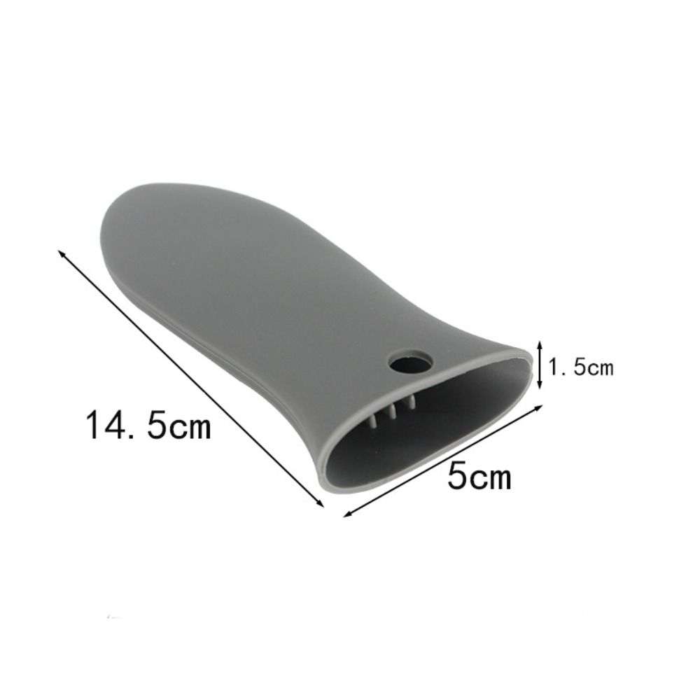 Silicone Pot Handle Cover High Temperature Resistance Cookware Parts Pot Holder Sleeve Anti Scalding Household Pan Handle Cover
