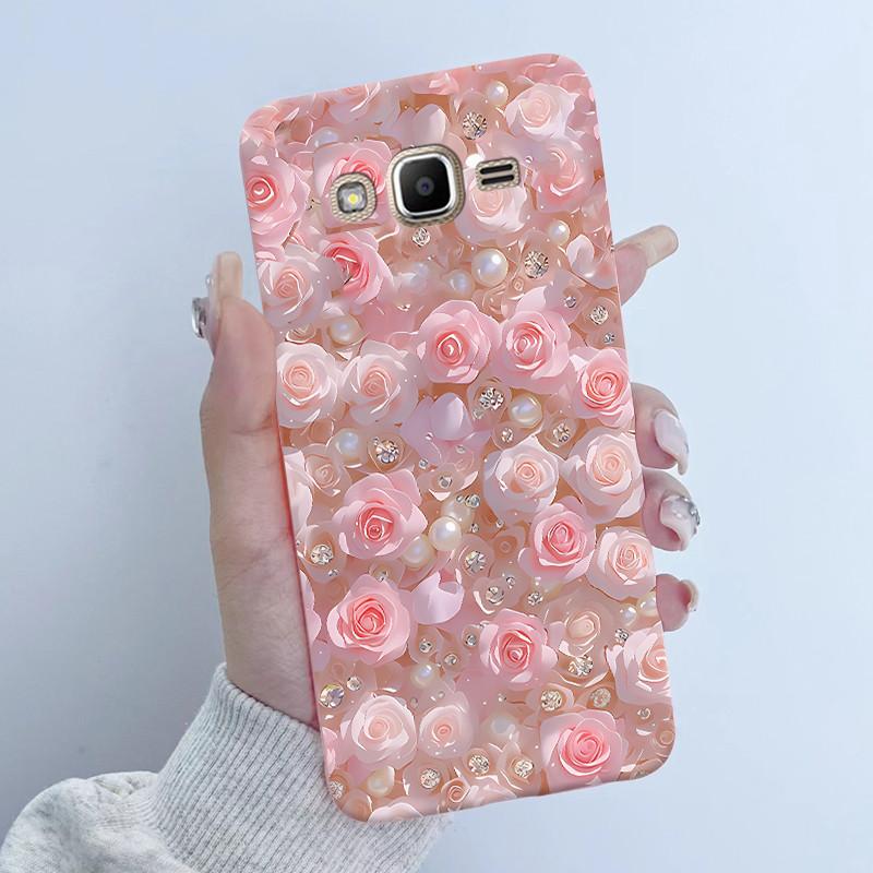 For Samsung Galaxy Grand Prime Plus G530 G531 Phone Case Flower Girls Soft Silicone TPU Back Housing for Samsung J2 Prime Covers