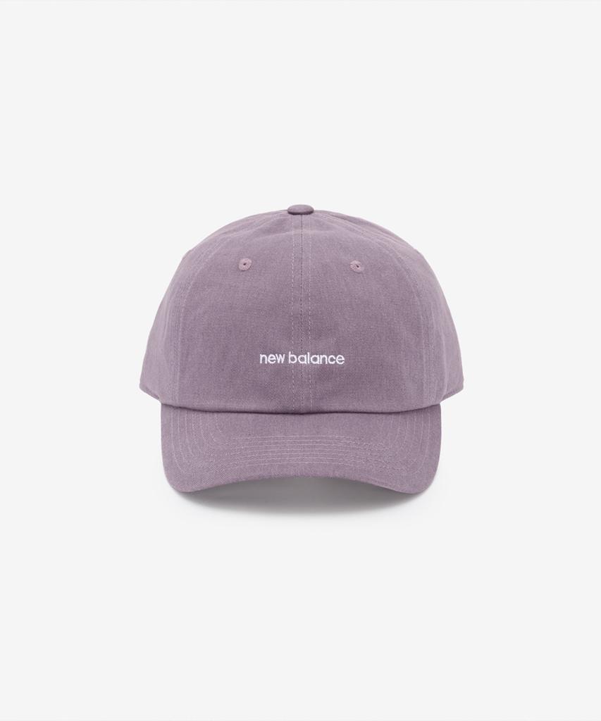 Nyuballanseu Nbgdgf1102 / Letter Logo Ball Cap (Purple)
