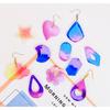 Geometric Earring Mold DIY Necklace Pendant Flower Crystal Epoxy Resin Molds