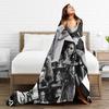 Coperta di Flanella Tate McRae Cantante Canadese Coperta Morbidissima per Divano Letto Viaggio Copriletto Novità Copri Divano Letto