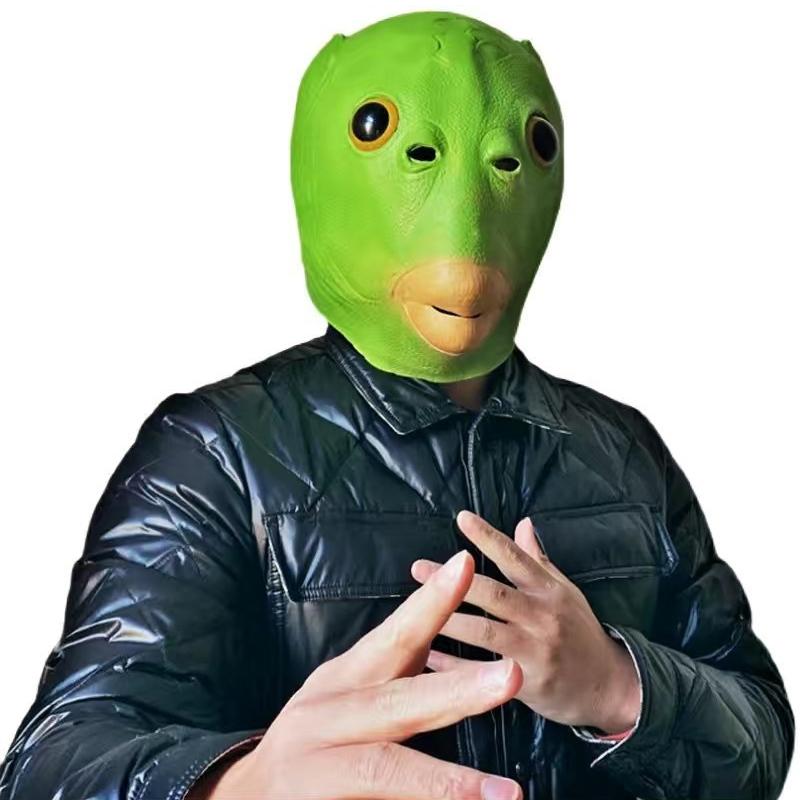 

A Halloween Green Mask