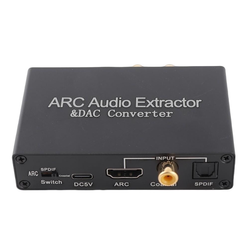 Supports ARC/ Optical/Coaxial Input Switching Digital Analog Sound Converter for PS4