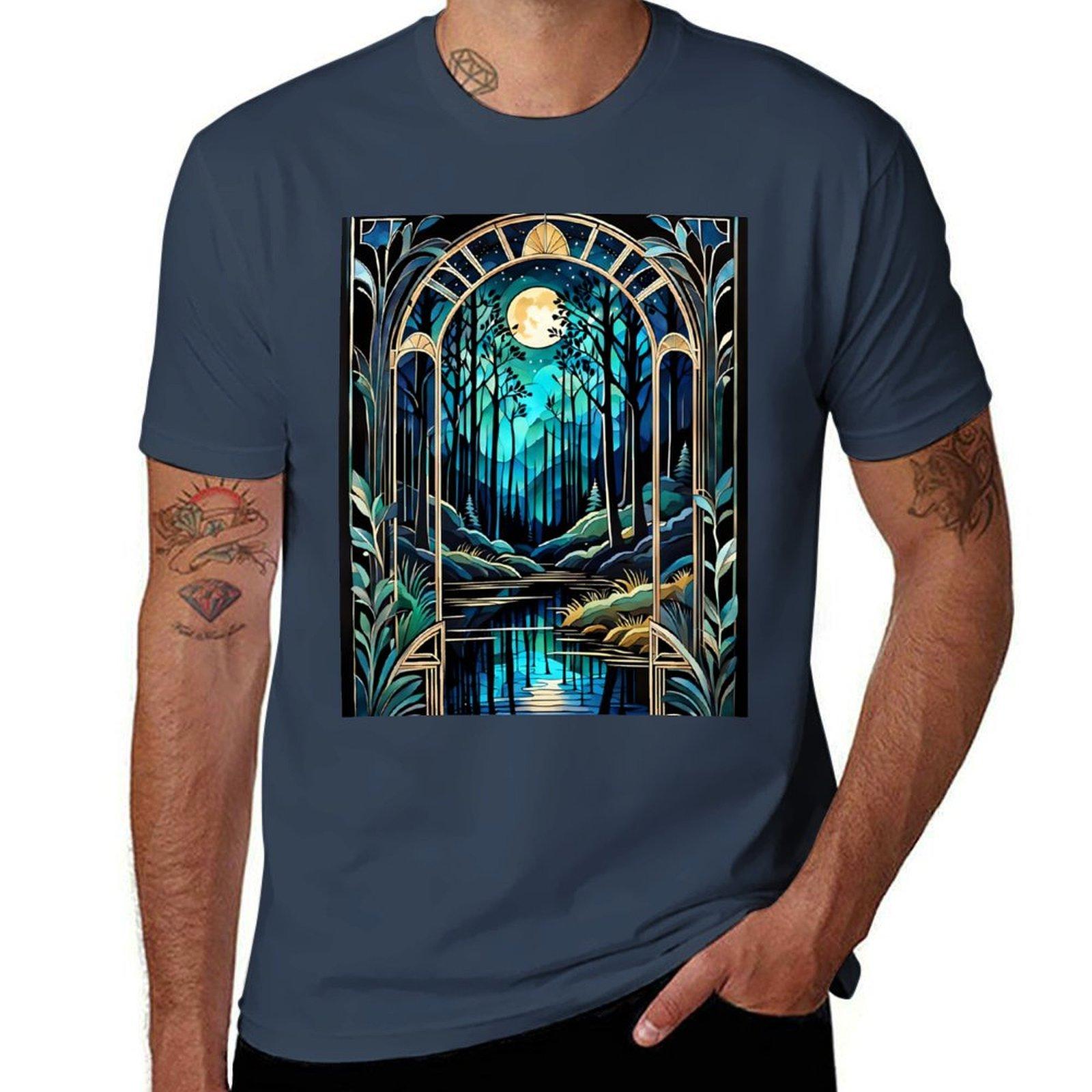 Midnight and Mystery TShirt Mechanic Work Tee Shirt S