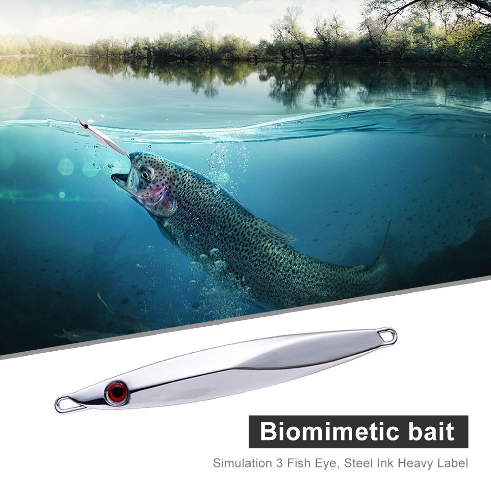 20g-120g Artificial Bait Simulated Fish Eye Long Casting Lure Anti-corrosion Practical Tackle Saltwater Accessories