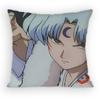 Anime Sesshoumaru Pillow Case Sofa Living Room Bedroom Headboard Backrest Cushion Square Cushion Nap Time