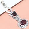 Pendant Mozambique Garnet Gemstone Gift For Her Silver Jewelry 3"