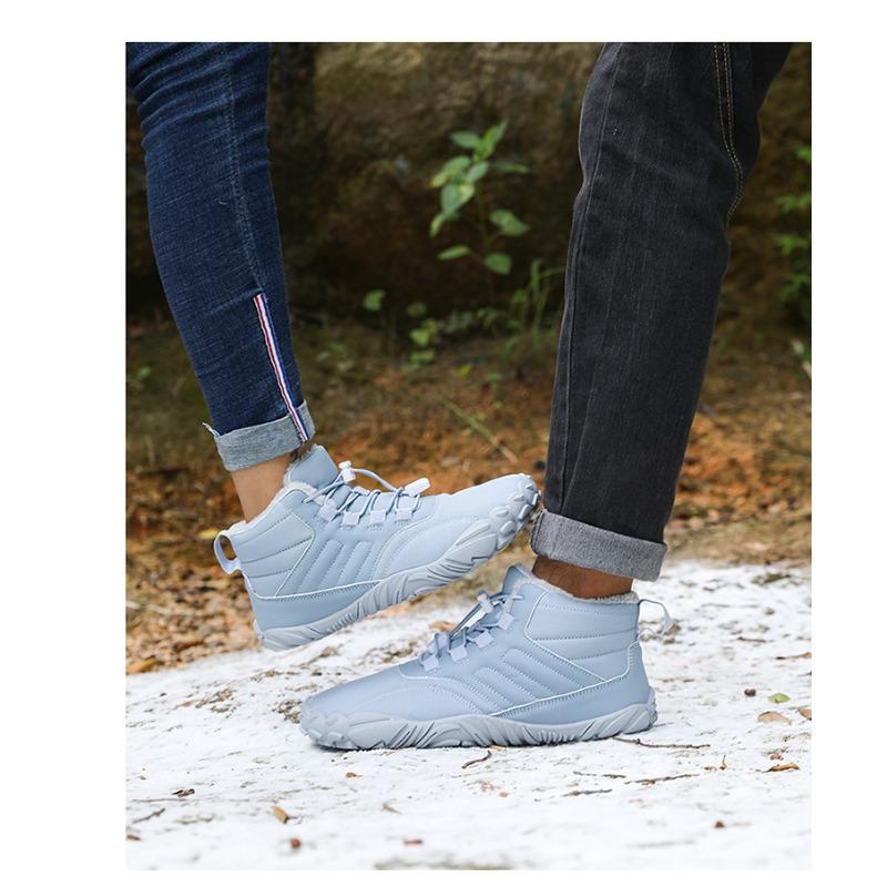 Outdoor Sports Shoes, Men and Women Padded Warm Boots, Wear-resistant Non-slip Snow Boots, Winter Thickening Couple Shoes