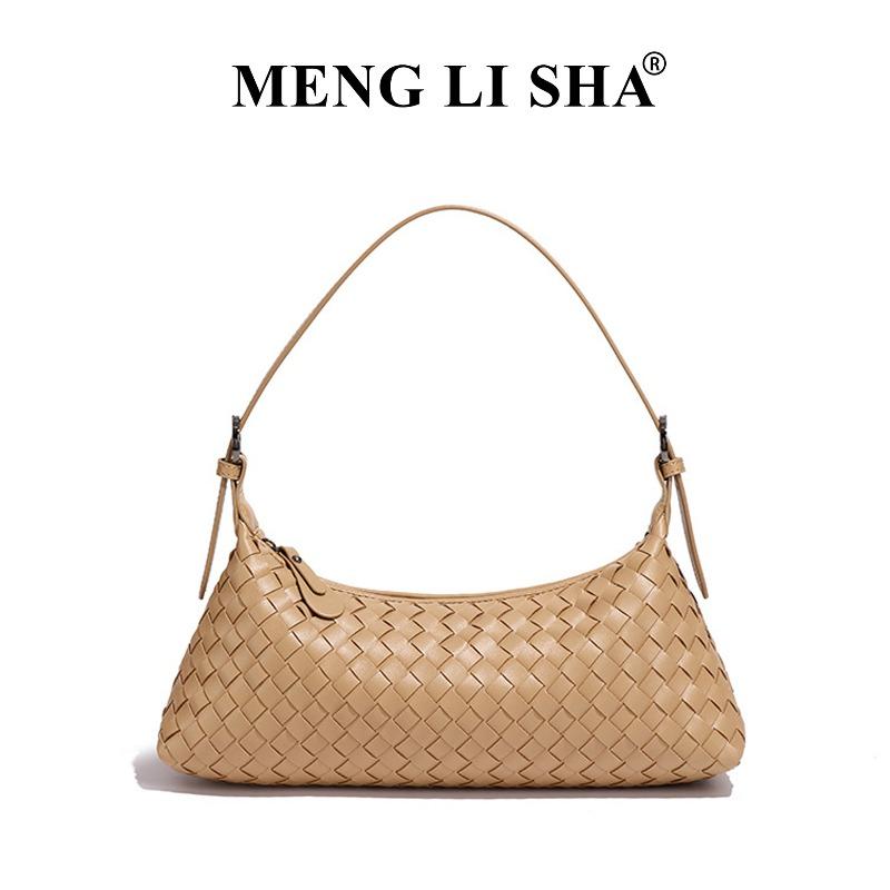 New hand-woven dumpling bag casual versatile handbag commuter shoulder crossbody baguette bag