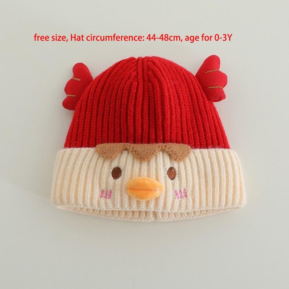 Winddichte Ohrenschutzmütze Warme Strickmütze Neue Strickmütze 0-3J