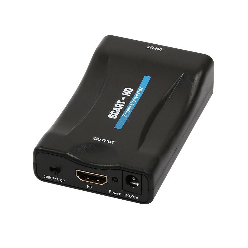 HD Video SCART to HDMI Converter & TV Adapter Switch