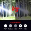 High Lum LED  Hunting Flashlight L2 Night Scout Lights USB Rechargeable Waterproof Torch Outdoor Lighting