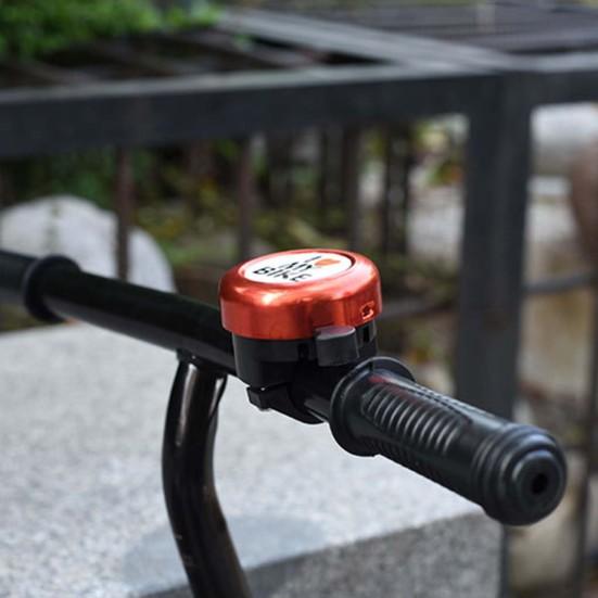 Children Bicycle Bell Loud Sound Letter Print Easy Installation High Decibel Cute Appearance