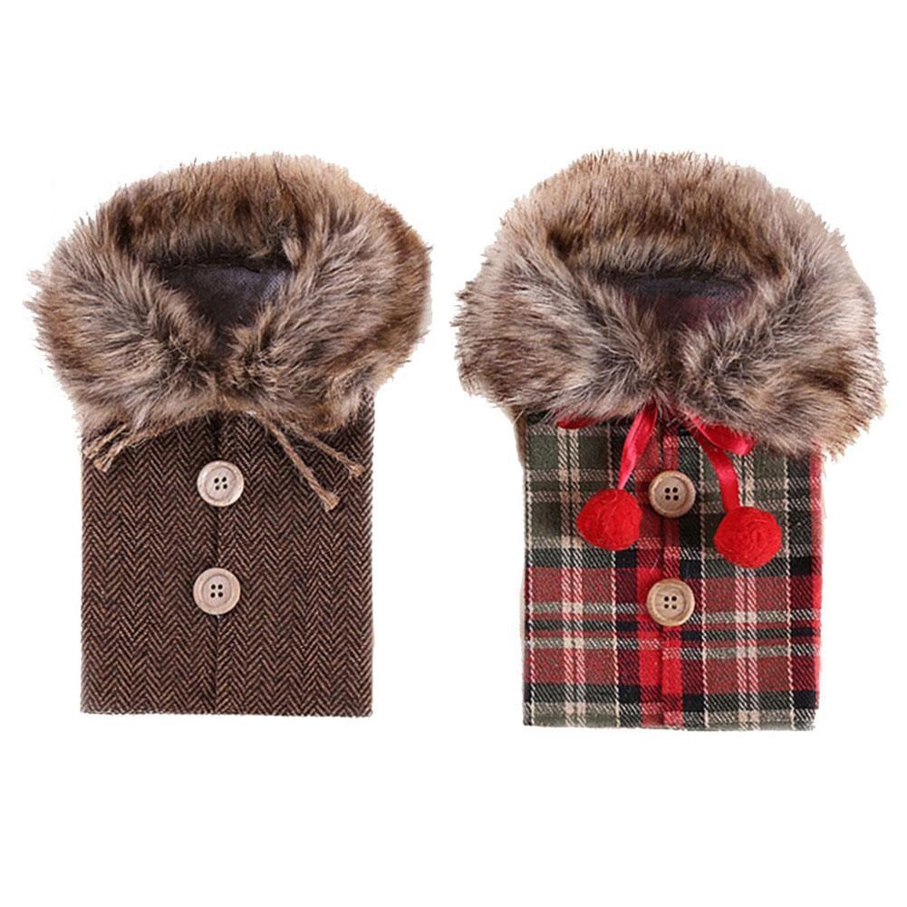 

Festive Party Supplies Christmas Wine Covers Santa Wine Bags