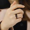 LIKGREAT Gothic Celtics Knot Pentagram Ring Women Men Stainless Steel Supernatural Wicca Amulet Rings Couple Witch Jewelry Gifts