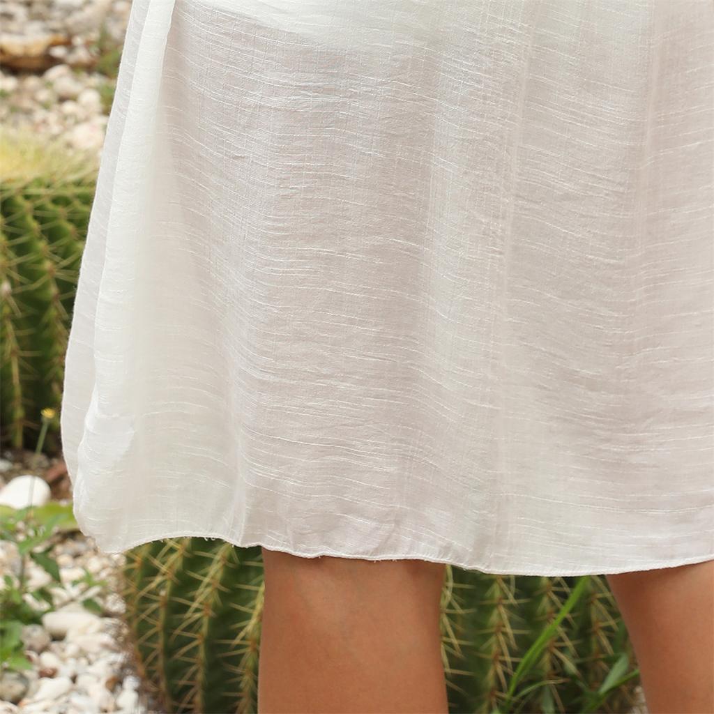 Dámská móda Léto Jaro Geometrický potisk Bez rukávů Výstřih do V Ležérní šaty