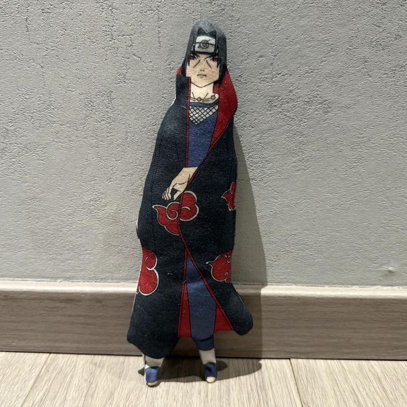 28cm NARUTO Plush Toy Kakashi Anime Cosplay Keychain Cotton Doll Slender Twistable Shape Room Abstract Model Decoration Gift Toy
