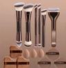 Dual-Ended Makeup Brush Set: Foundation, Blush, Powder Essentials