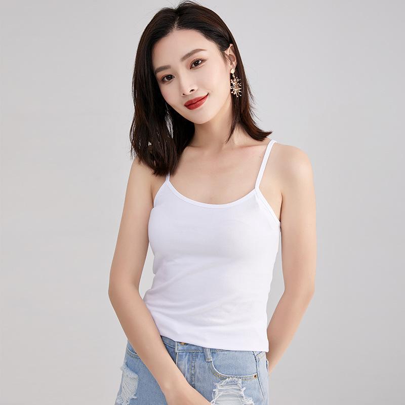 Camisole Women's Fashion Bottoming Summer Versatile Slim Short Style Beautiful Back