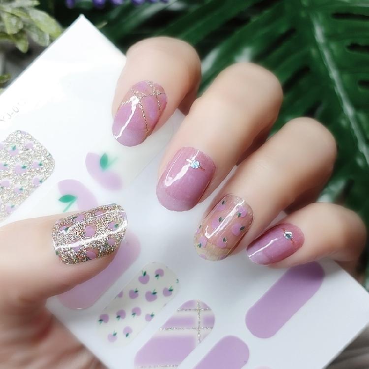 Nail Art Stickers Nail Wraps Manicure DIY Nail Polish Strips for Nail Art Decors
