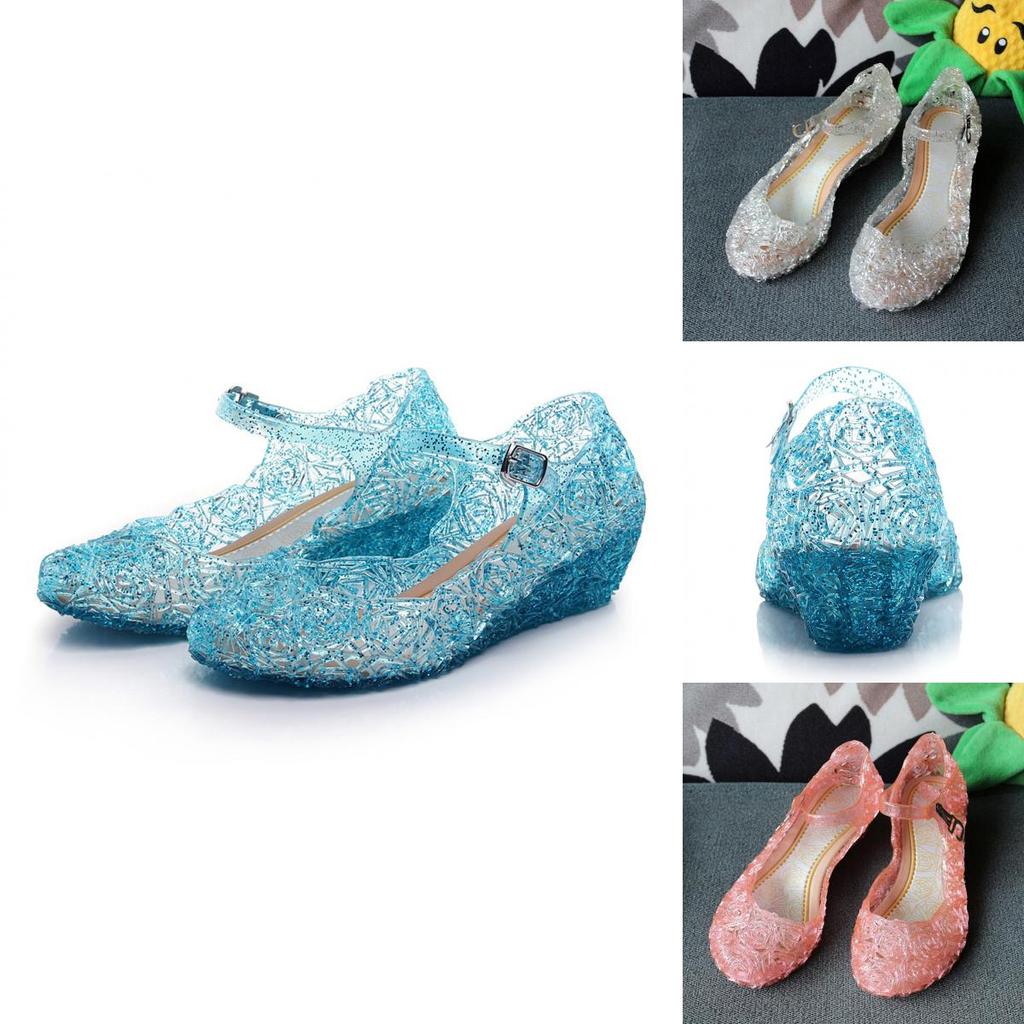 Hochwertige Sommer-Keilsandalen für Kleinkinder, Kinder und Babymädchen in lebhaften Farben