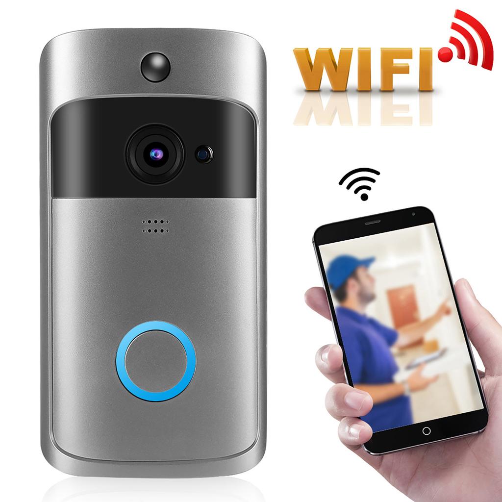 Smart Wifi Video Gegensprechanlage Drahtlose Infrarot Türklingel Türsprechanlage Zugangssystem Türkamera