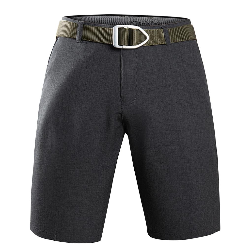 Męskie letnie spodenki robocze Luźne swobodne spodnie pięciopunktowe Męskie letnie jednokolorowe swobodne spodenki cargo