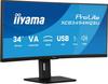 Monitor Iiyama Prolite Xcb3494wqsu-b1 34 Uwqhd Va 0.4ms 120hz Freesync Premium Black