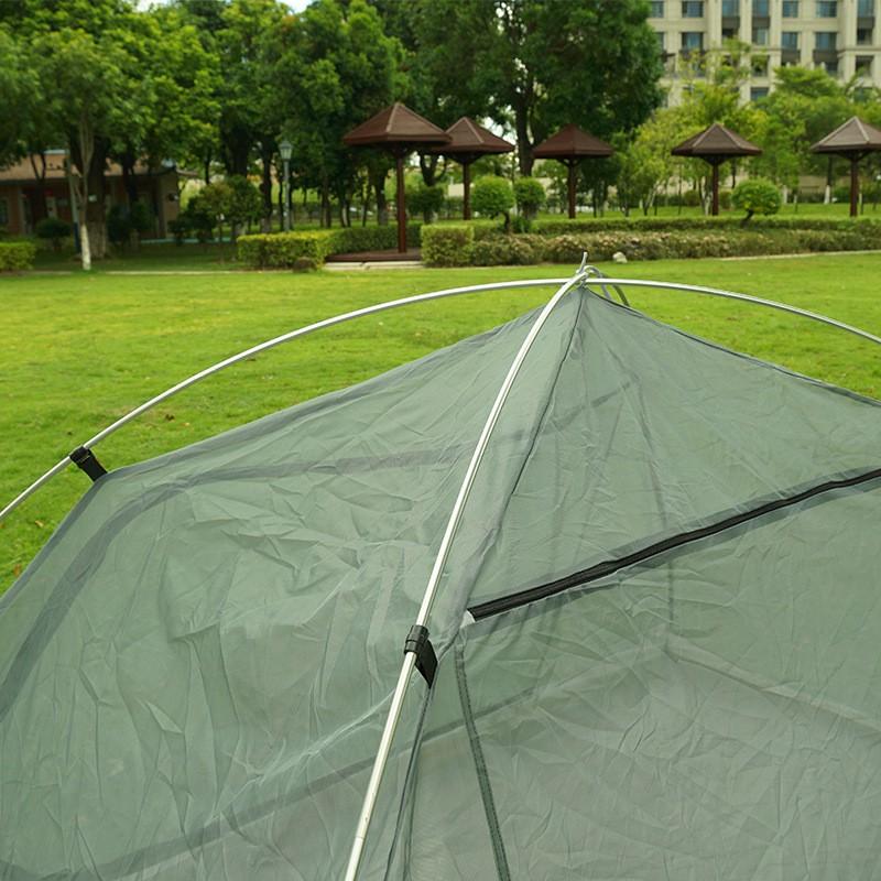 Ultra-Light Aluminum Tent Pole Set Camping Outdoor Shelter 3.6m 4m 4.4m Length Alloy Support Rods 2pcs