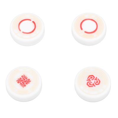4Pcs Joystick Analog Stick Thumb Grip Silicone Non Slip Console Thumb Grip for X S One for Switch