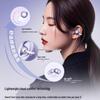 2025 Wired Over-Ear Bone Conduction Earbuds, Clip-On, Type-C, Comfortable Long Wear, High-Fidelity Sound