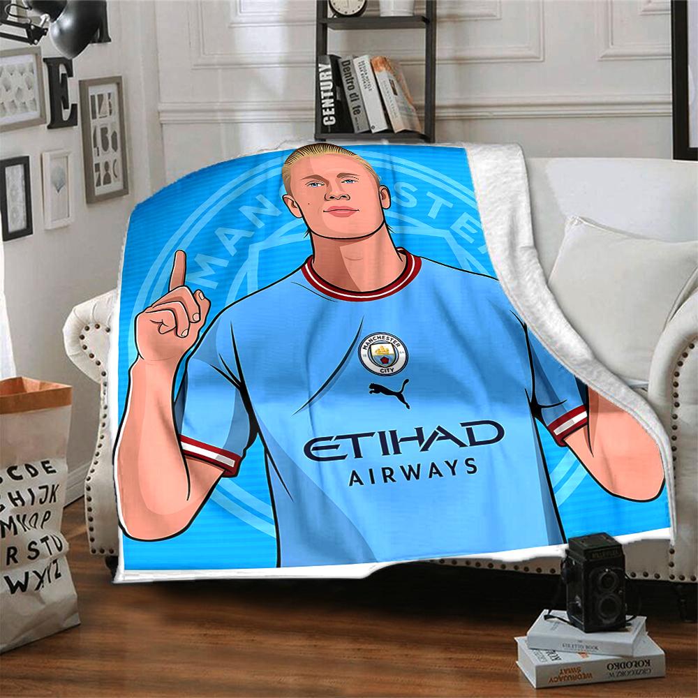 Man Citys Etihad Pride Blankets Flannel Printed Breathable Warm Throw Blanket for Home Office Bedspreads 0708a76