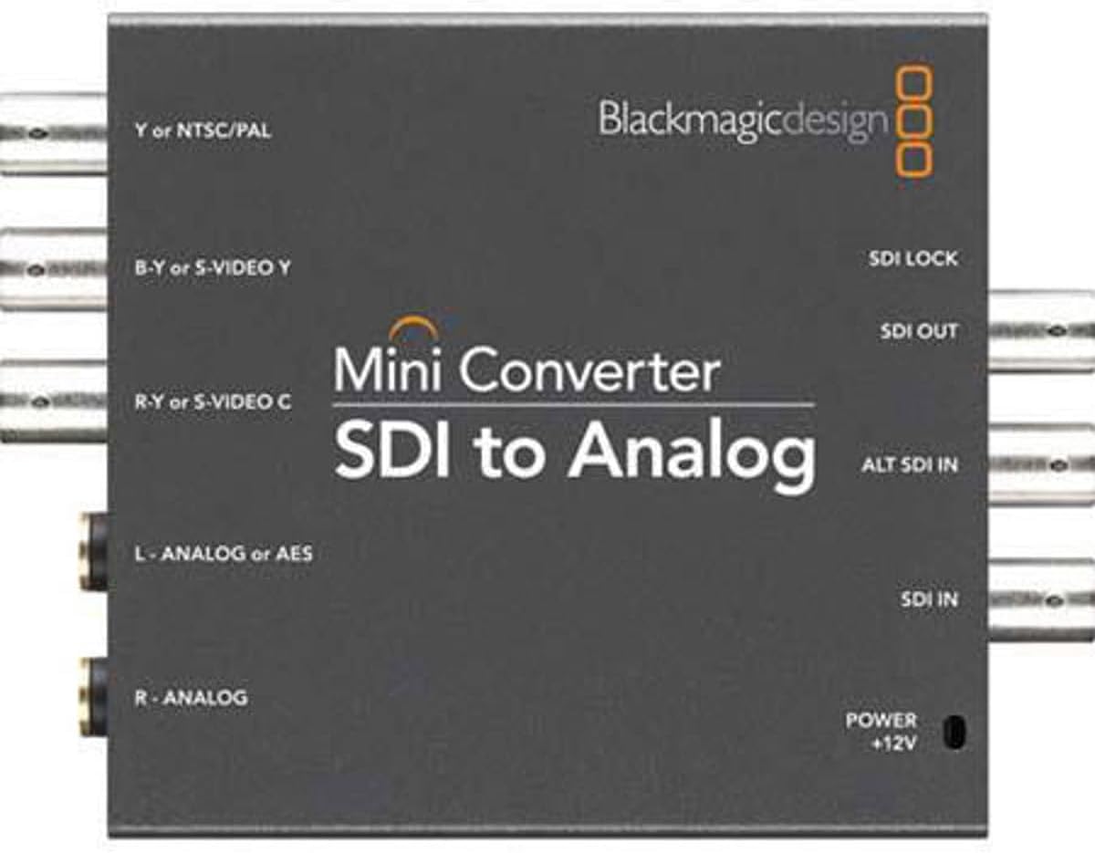 

Blackmagic Design Mini Converter SDI to Analog [product] сірий колір