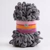 Hand-woven Chenille Yarn Polyester Knitting Yarn 100g Finger Loops Yarn