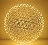 Golden Sparkle Chandelier for Shopping Malls, Hotels, Bars, Clothing Stores, Cafes, Stairs, & Restaurants