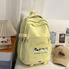 Schoolbag1011 High-value Sweet and Cute Backpack Student Large-capacity Schoolbag Lightweight Leisure Bag Outdoor Travel Backpack