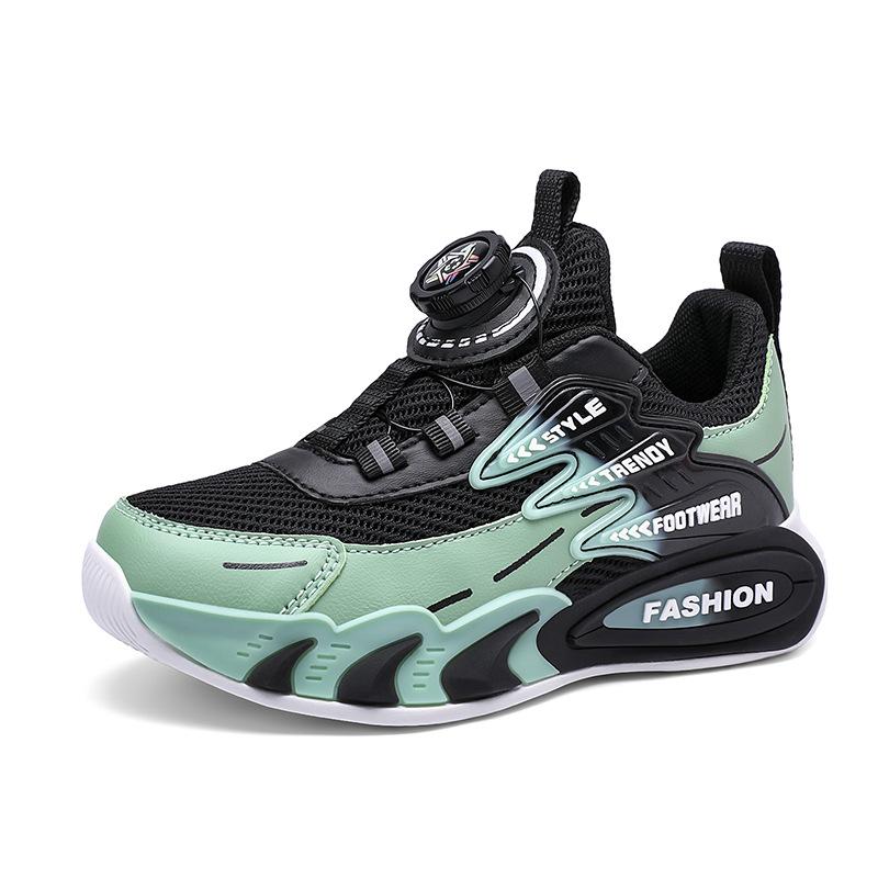 Boys Shoes 2025 New Children's Non-slip Lightweight Sports Shoes Medium and Large Children's Boys Casual Versatile Dad Shoes